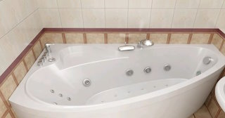 Установка угловой ванны в Минеральных Водах - профессиональный монтаж от СантехДомМнр от 3075 рублей